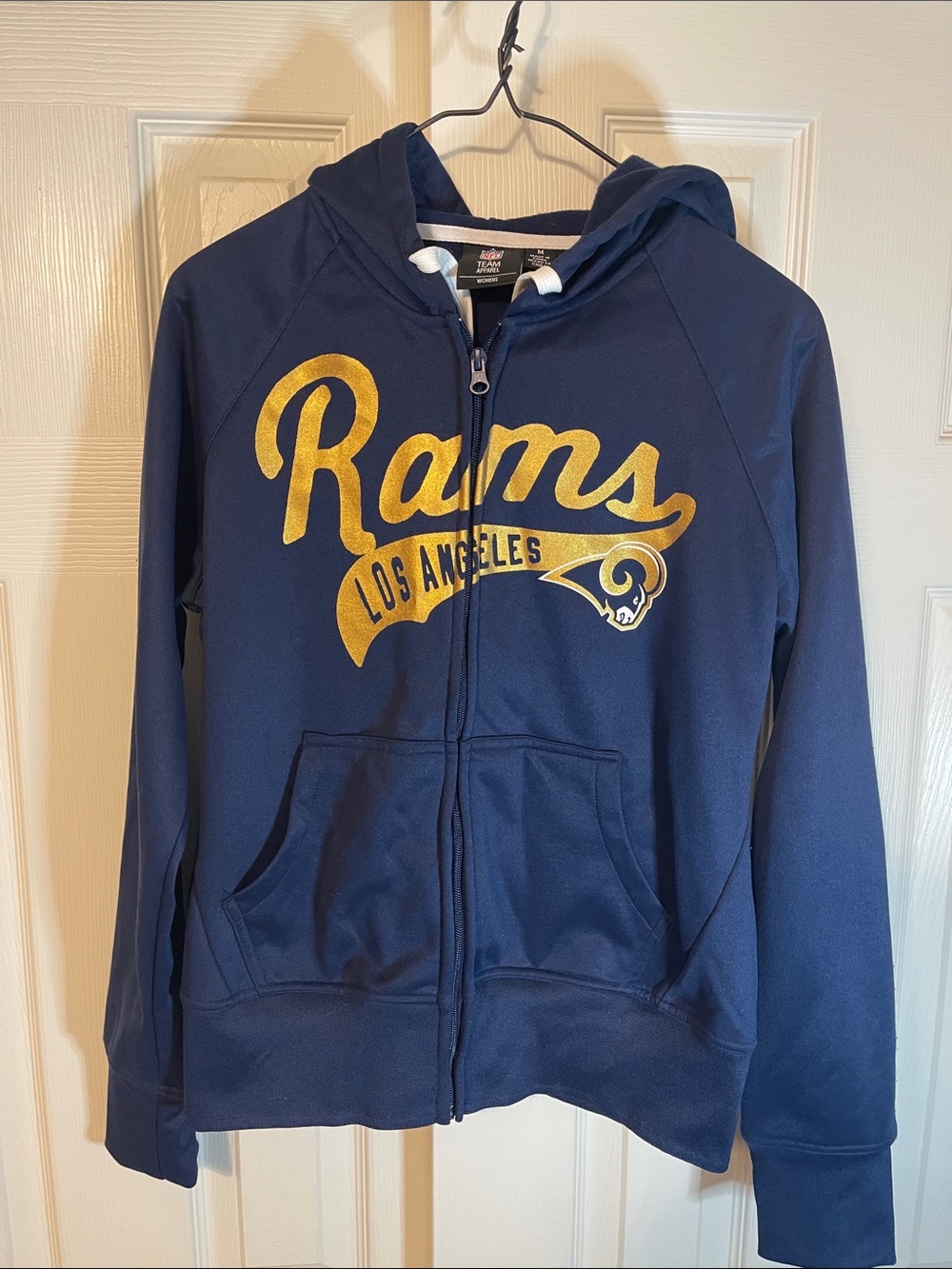 Youth Navy Zip Hoodie